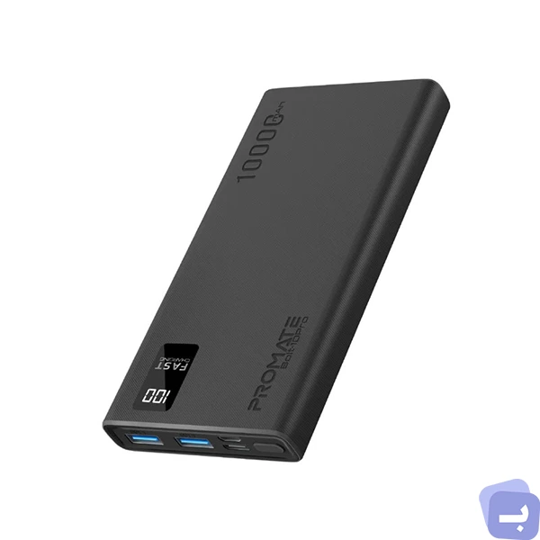 پاوربانک پرومیت مدل BOLT-10.BLACK