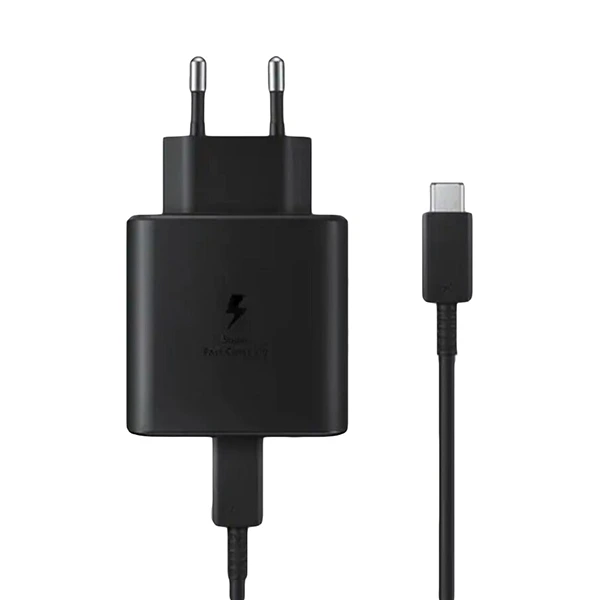 شارژر دیواری 45 وات سامسونگ مدل EP-T4510 به همراه کابل تبدیل USB-C