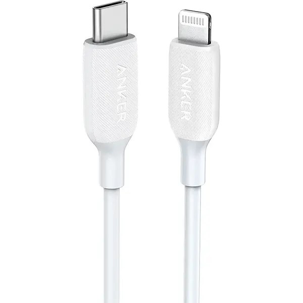 کابل تبدیل USB-C به لایتنینگ انکر مدل A8833