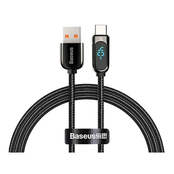 کابل تبدیل USB به USB-C باسئوس مدل Display Fast Charging-40w