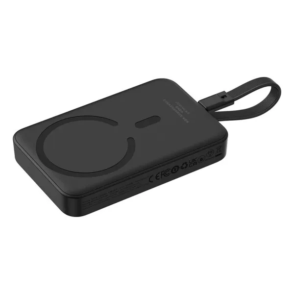 پاوربانک بیسیم 30 وات باسئوس مدل Magnetic Mini