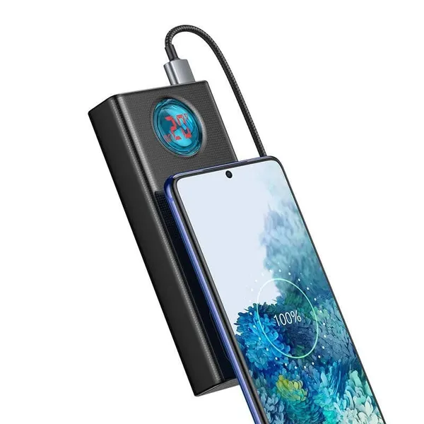 پاوربانک 30 وات باسئوس مدل Star-Lord Digital Display Fast Charging