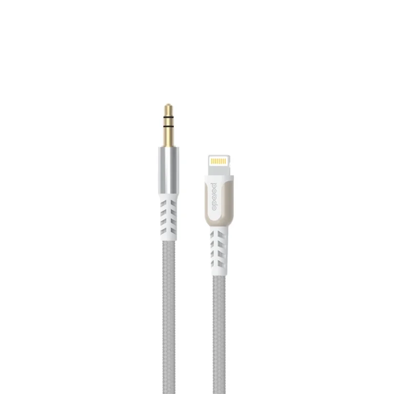 کابل تبدیل لایتنینگ به AUX مدل پرودو pd-aul12 طول 1.2 متر