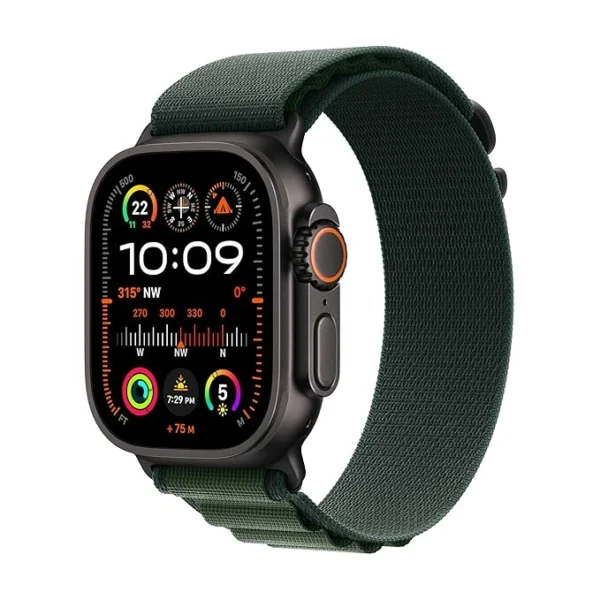 ساعت هوشمند اپل مدل Ultra 2 Black Titanium Case Alpine Loop 49mm - Image 5