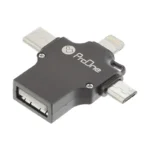 مبدل USB2 به USB-C / micro USB / لایتنینگ پرووان مدل PCO04