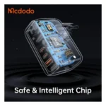 شارژر دیواری وات مک دودو مدل GaN 65W 3-Port - Image 10