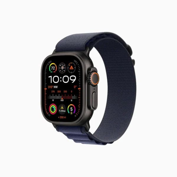 ساعت هوشمند اپل مدل Ultra 2 Black Titanium Case Alpine Loop 49mm - Image 7