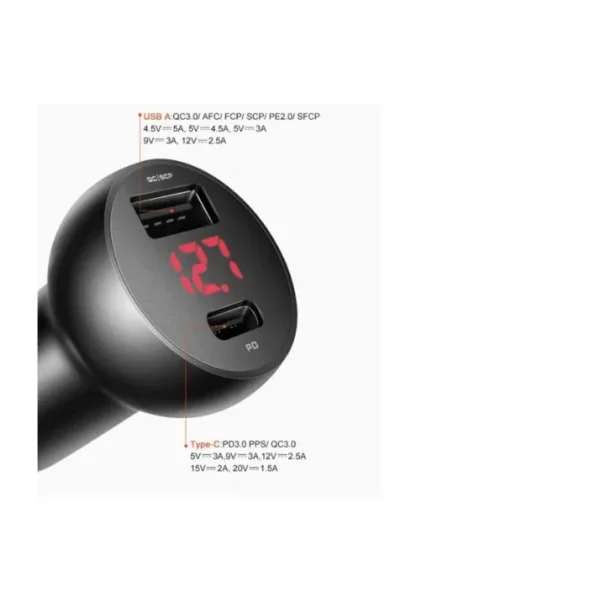 شارژر فندکی 30 وات مک دودو مدل CC-6810