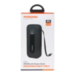پاوربانک پردو مدل PD-PBFCH060-BK  ظرفیت ۱۰,۰۰۰mAh - Image 6