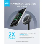 شارژر وایرلس انکر 15 وات مدل A25X1H11