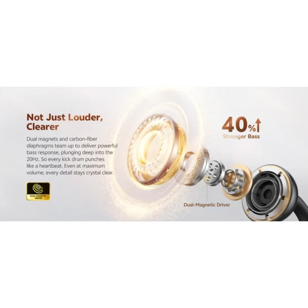 هدفون بلوتوثی کیو سی وای مدل Crossky C50 - Image 6