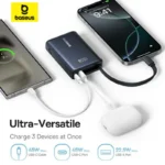 پاوربانک بیسوس مدل PicoGo 45W ظرفیت 10000 میلی آمپر ساعت - Image 6