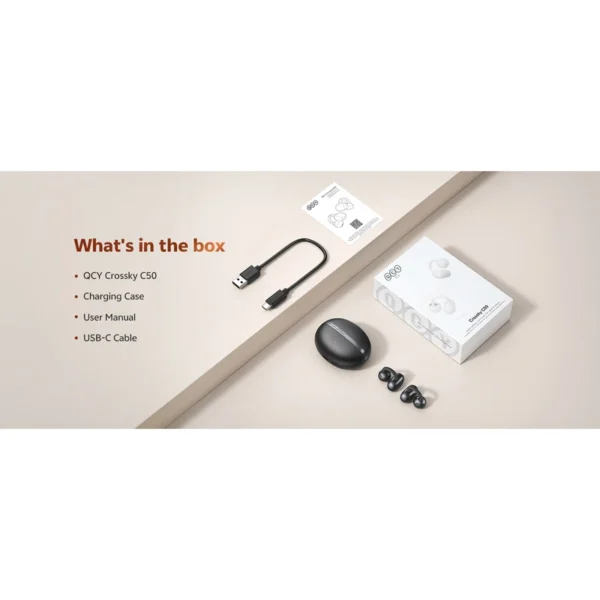 هدفون بلوتوثی کیو سی وای مدل Crossky C50 - Image 9