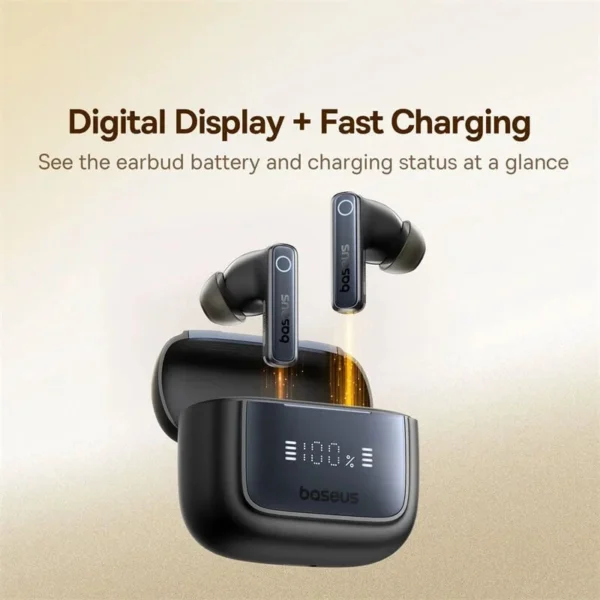هدفون بلوتوثی باسئوس مدل Bowie 35 - Image 6