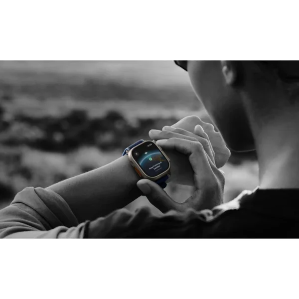 ساعت هوشمند اپل واچ Ultra 3 مدل Black Ti Black Ocean Band ، 49MM - Image 14