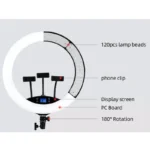 رینگ لایت جی ماری مدل FM-19RS - Image 10