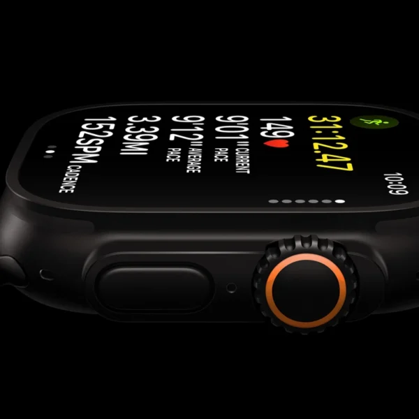 ساعت هوشمند اپل واچ Ultra 3 مدل Black Ti Black Ocean Band ، 49MM - Image 9