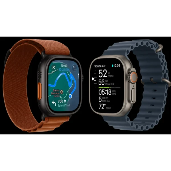 ساعت هوشمند اپل واچ Ultra 3 مدل Black Ti Black Ocean Band ، 49MM - Image 11
