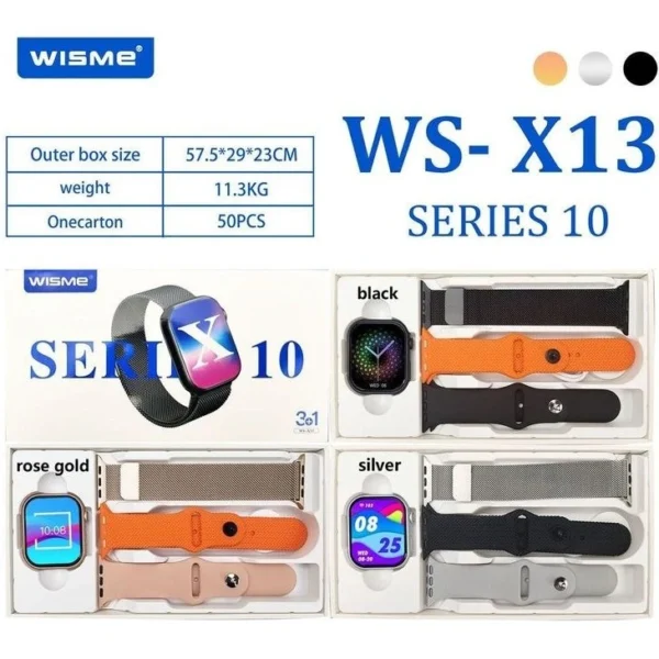 ساعت هوشمند برند WISME مدل WS-X13 - Image 5