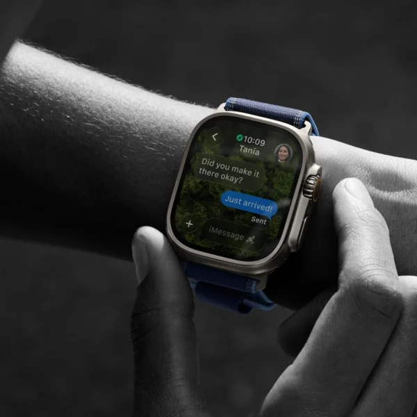 ساعت هوشمند اپل واچ Ultra 3 مدل Black Ti Black Ocean Band ، 49MM - Image 4