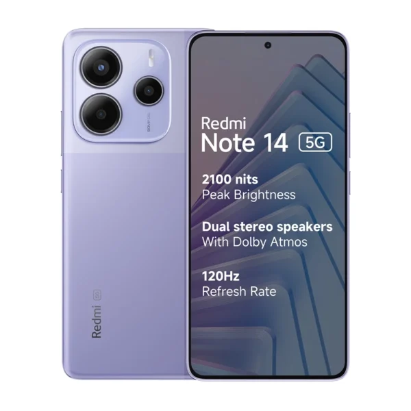 گوشی موبایل شیائومی مدل Redmi Note 14 4G دو سیم کارت ظرفیت 256 گیگابایت و رم 8 گیگابایت - Image 3