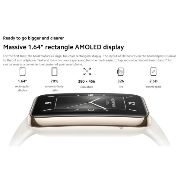 ساعت هوشمند شیائومی MI Band 7 Pro - Image 7