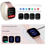ساعت هوشمند Glorimi مدل GC PLUS - Image 5